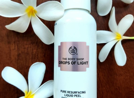Skin Care Product Body Shop Drops of Light Liquid Peel (Skincare Review Blog)